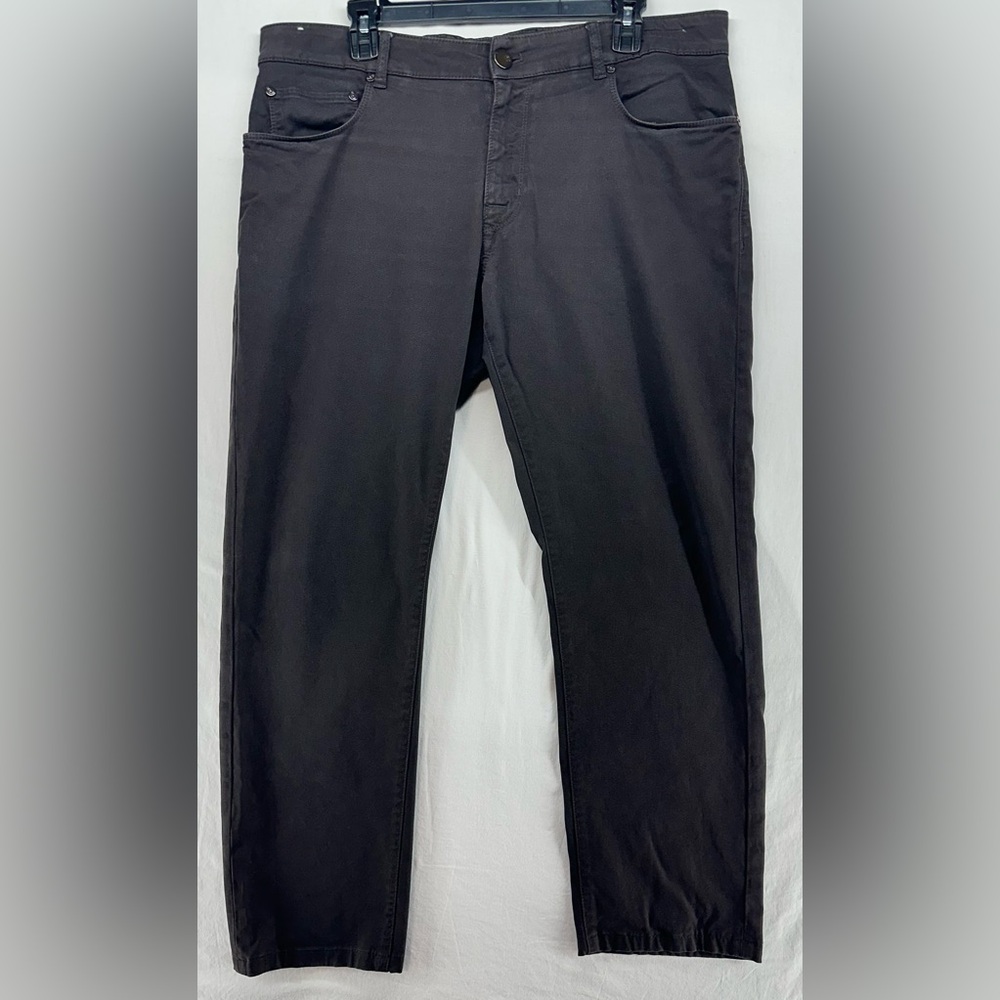 PT TORINO Mens Denim Pants Jeans JAZZ Regular Fit Dark Brown Stretch Size‎ 35